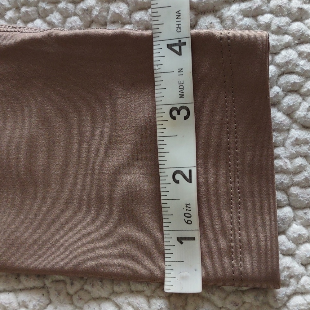 NWT Noli Size Small Almond Liquid Leggings - Picture 6 of 13